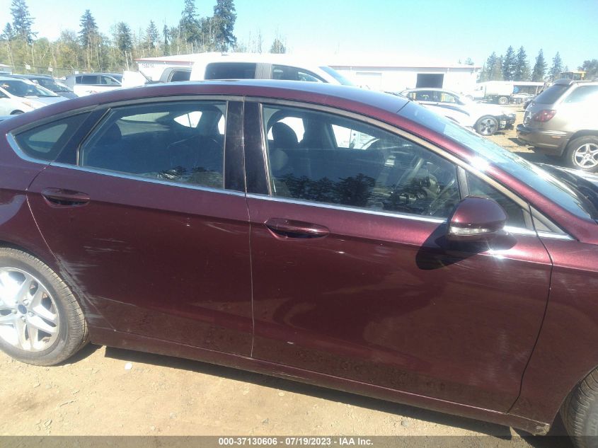 2013 FORD FUSION SE - 3FA6P0HR4DR231925