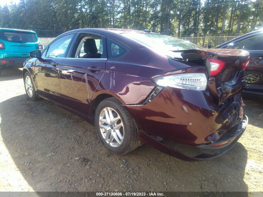 2013 FORD FUSION SE - 3FA6P0HR4DR231925