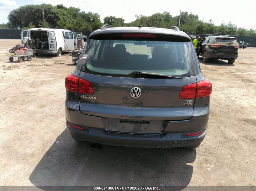 2016 VOLKSWAGEN TIGUAN S - WVGBV7AX2GW002060