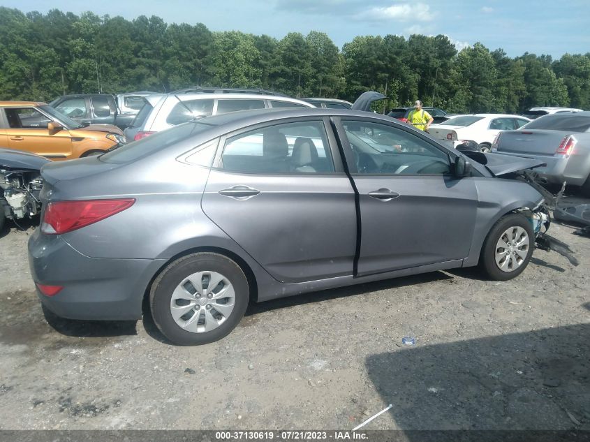 2016 HYUNDAI ACCENT SE - KMHCT4AE1GU941915