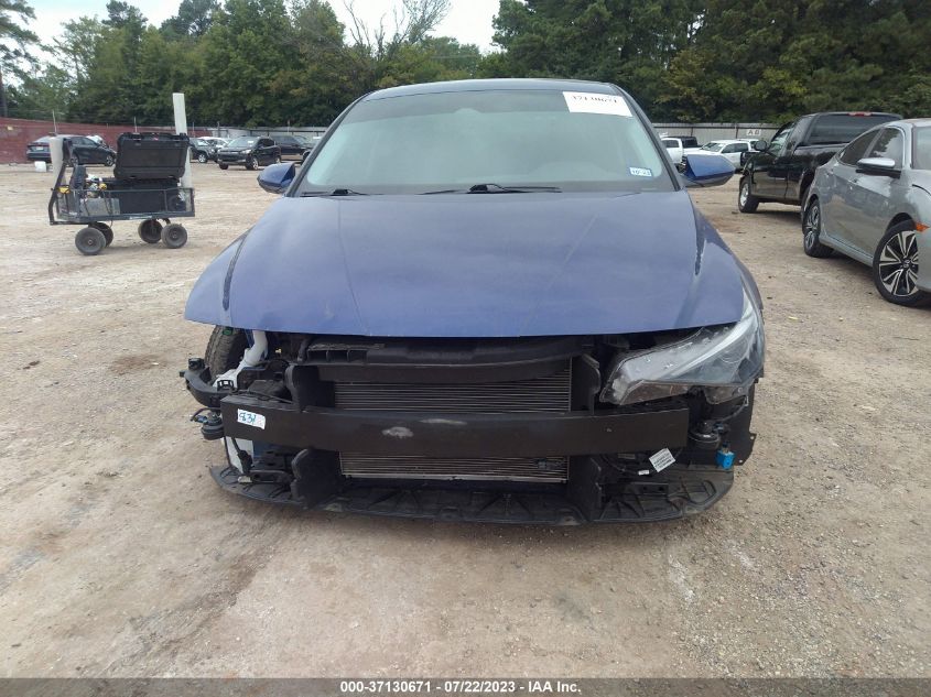 2022 HYUNDAI ELANTRA SEL - 5NPLM4AG3NH066220