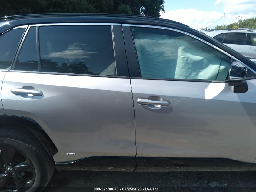2020 TOYOTA RAV4 HYBRID XSE - 4T3EWRFV9LU004916