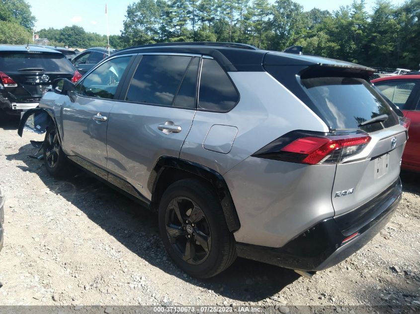 2020 TOYOTA RAV4 HYBRID XSE - 4T3EWRFV9LU004916