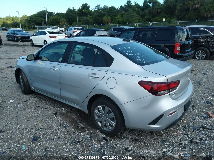 2022 KIA RIO LX/S - 3KPA24AD9NE469738