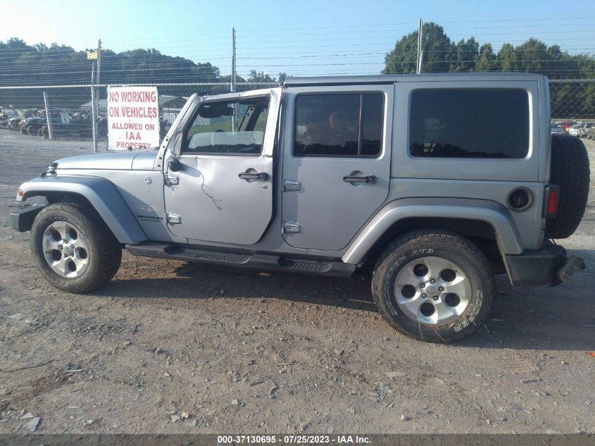 2014 JEEP WRANGLER UNLIMITED SAHARA - 1C4BJWEG5EL314859