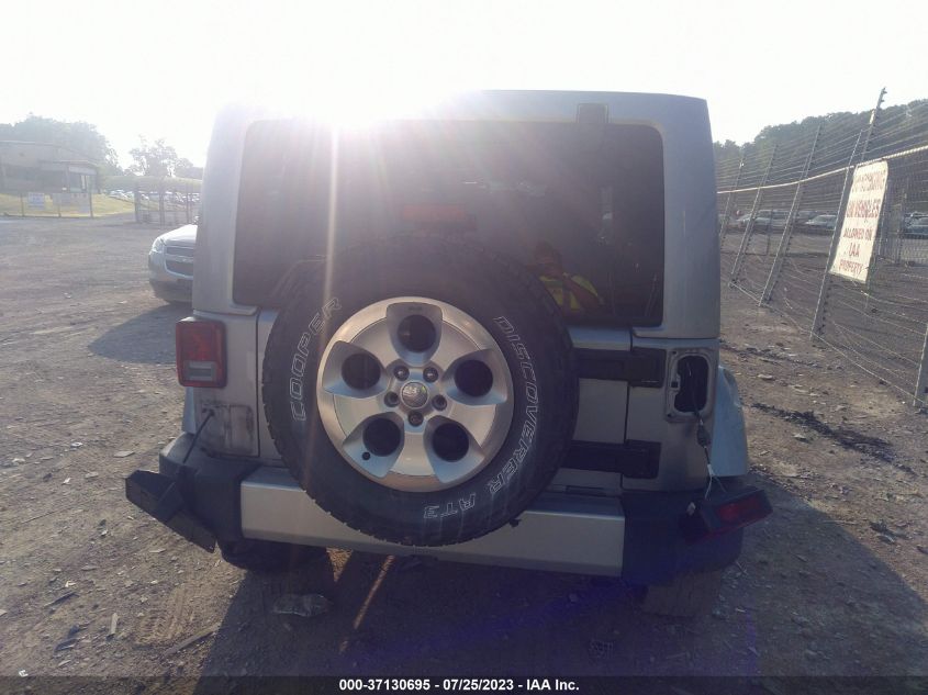 2014 JEEP WRANGLER UNLIMITED SAHARA - 1C4BJWEG5EL314859