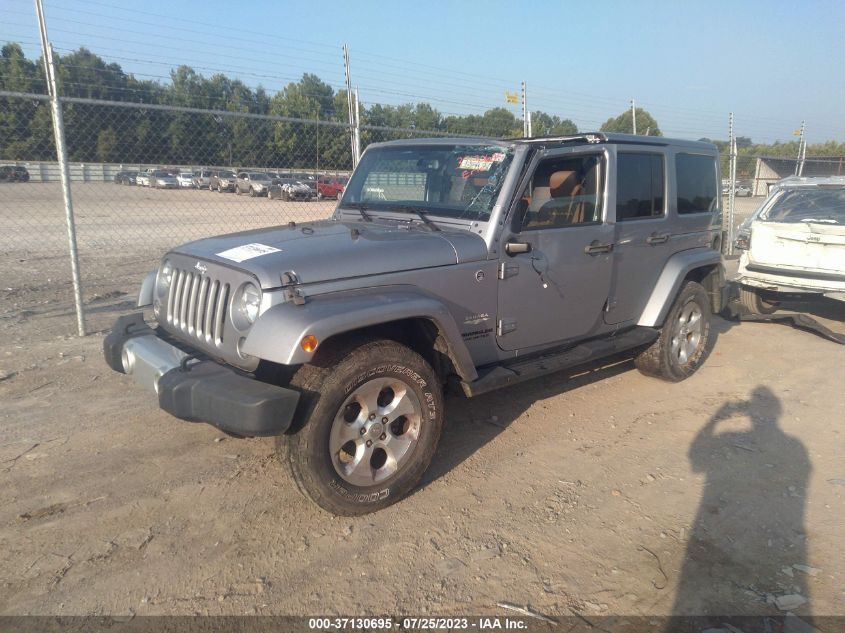 2014 JEEP WRANGLER UNLIMITED SAHARA - 1C4BJWEG5EL314859