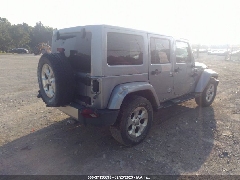 2014 JEEP WRANGLER UNLIMITED SAHARA - 1C4BJWEG5EL314859