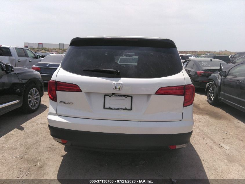 2017 HONDA PILOT LX - 5FNYF5H14HB034788