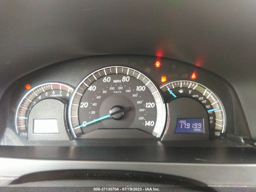 2013 TOYOTA CAMRY L/LE/SE/XLE - 4T1BF1FK6DU649527