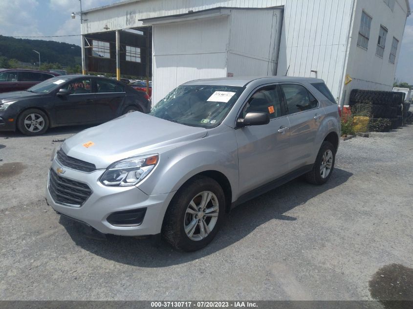 2016 CHEVROLET EQUINOX LS - 2GNFLEEK5G6344974