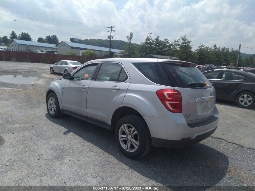 2016 CHEVROLET EQUINOX LS - 2GNFLEEK5G6344974