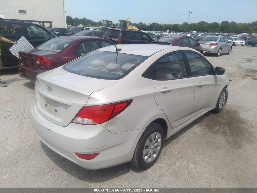 2016 HYUNDAI ACCENT SE - KMHCT4AE9GU976931