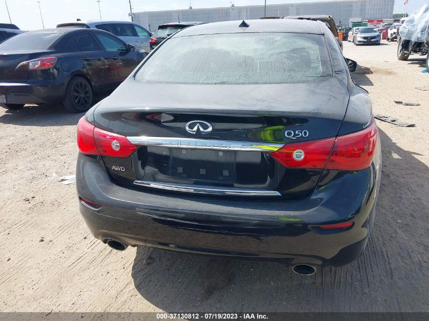 2015 INFINITI Q50 PREMIUM/SPORT - JN1BV7ARXFM415024