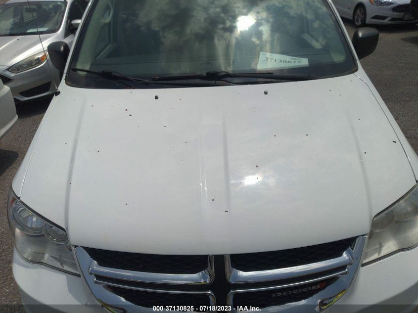 2016 DODGE GRAND CARAVAN SE - 2C4RDGBG8GR105836