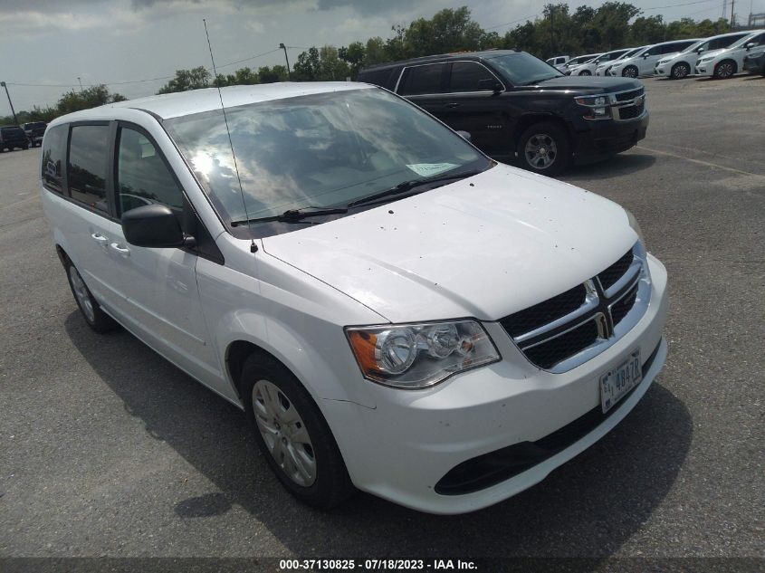 2016 DODGE GRAND CARAVAN SE - 2C4RDGBG8GR105836