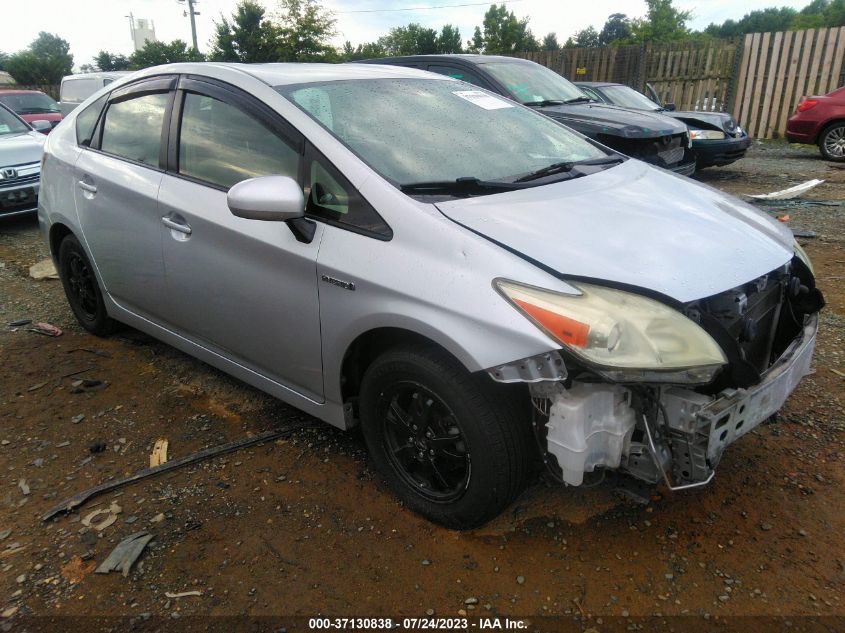 2013 TOYOTA PRIUS ONE/TWO/THREE/FOUR/FIVE - JTDKN3DU3D1714827