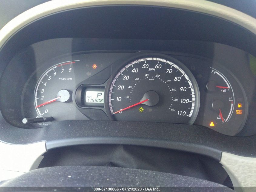 2013 TOYOTA SIENNA LE - 5TDKK3DC0DS384275