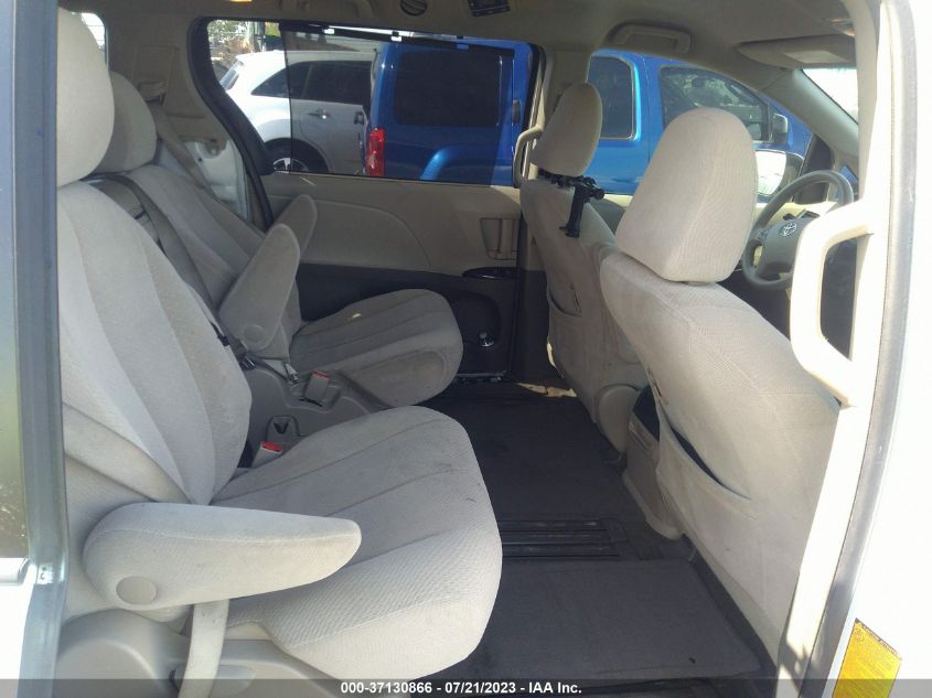 2013 TOYOTA SIENNA LE - 5TDKK3DC0DS384275