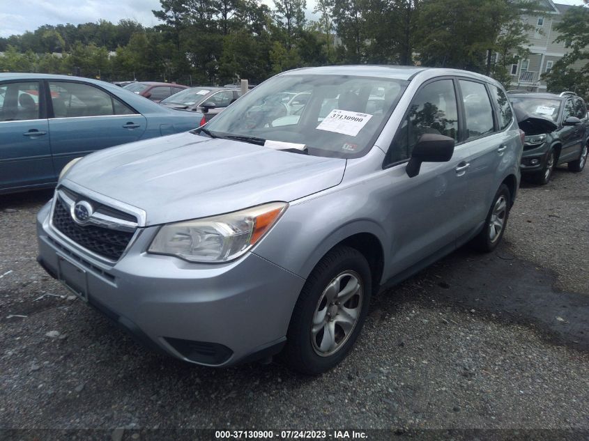 2014 SUBARU FORESTER 2.5I - JF2SJAAC4EG454921