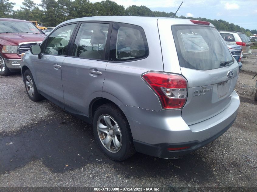 2014 SUBARU FORESTER 2.5I - JF2SJAAC4EG454921