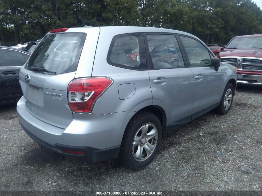 2014 SUBARU FORESTER 2.5I - JF2SJAAC4EG454921