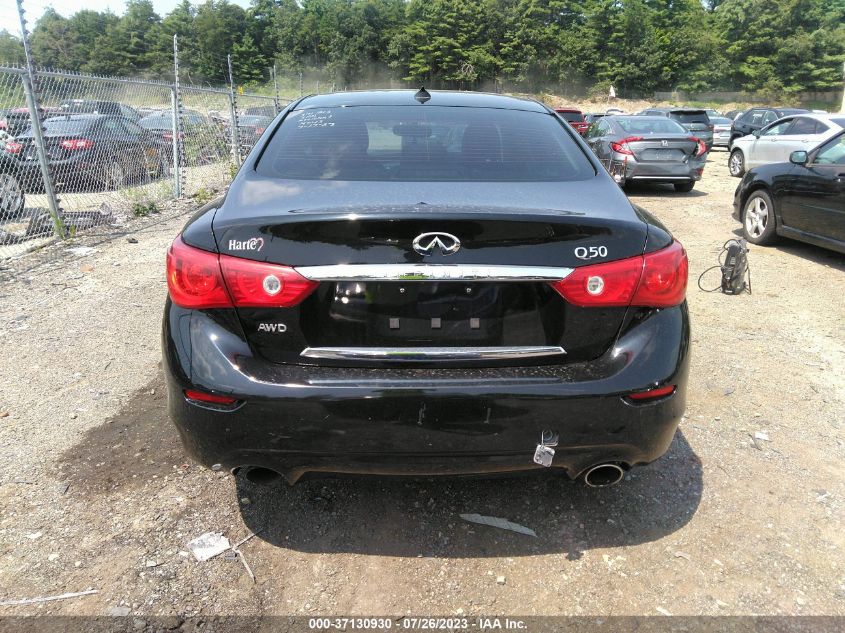 2015 INFINITI Q50 PREMIUM/SPORT - JN1BV7AR6FM419362