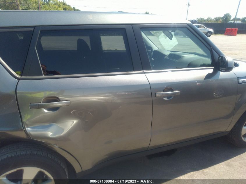 2018 KIA SOUL BASE - KNDJN2A24J7582971