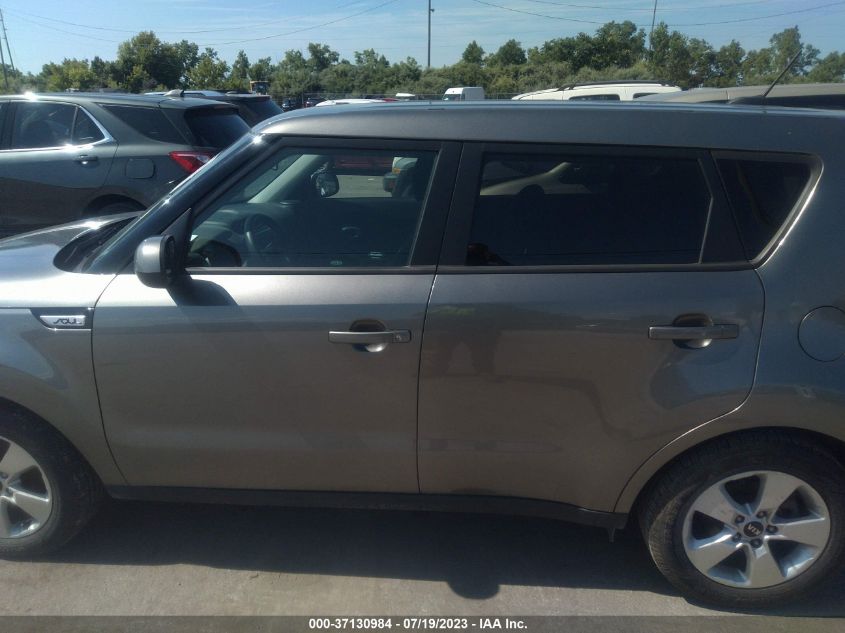 2018 KIA SOUL BASE - KNDJN2A24J7582971