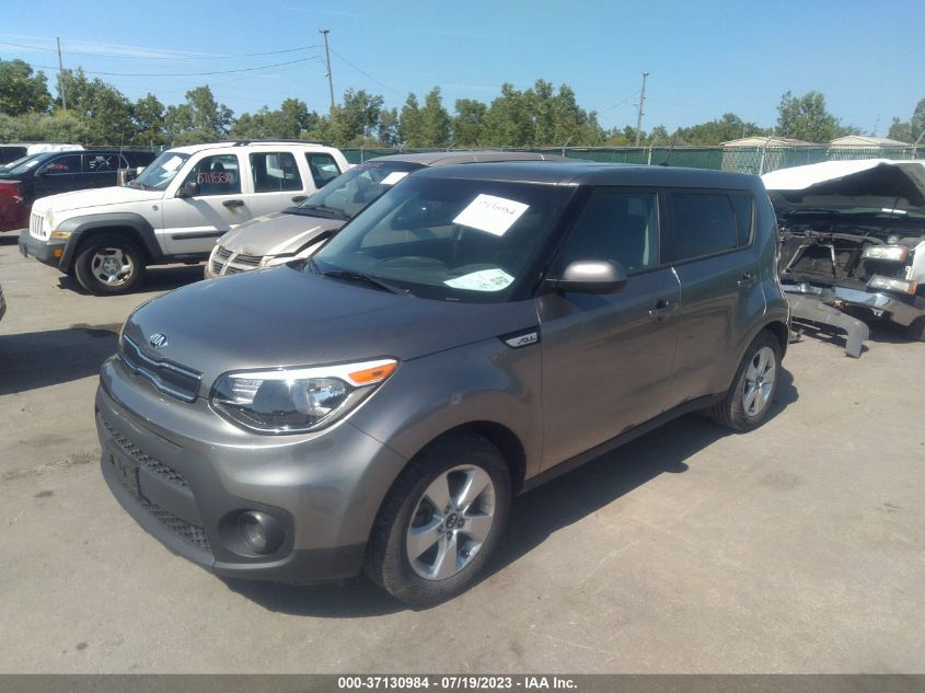 2018 KIA SOUL BASE - KNDJN2A24J7582971