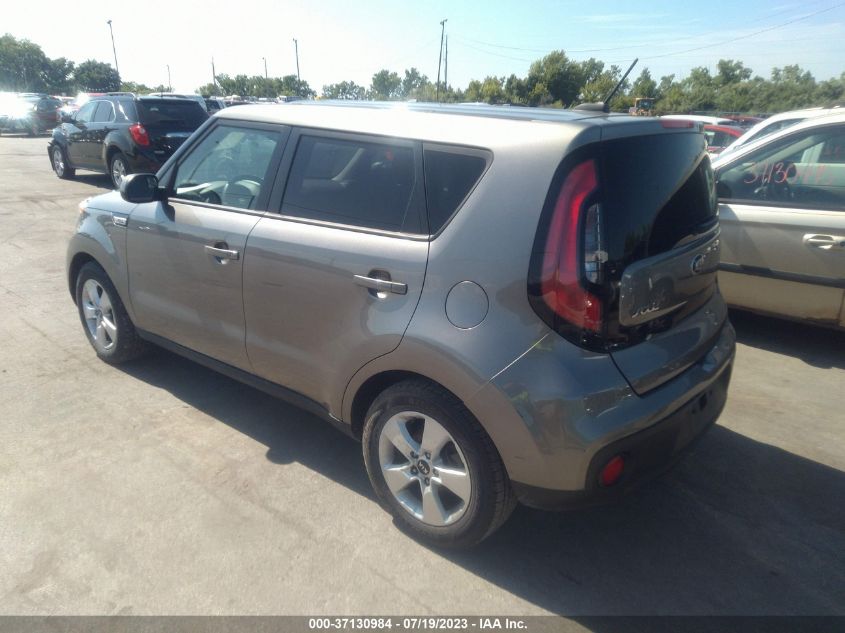 2018 KIA SOUL BASE - KNDJN2A24J7582971