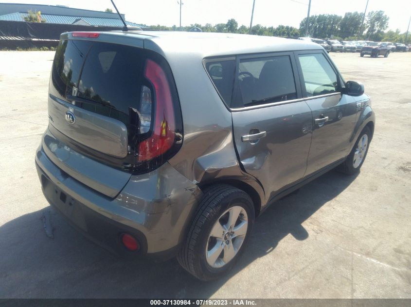 2018 KIA SOUL BASE - KNDJN2A24J7582971
