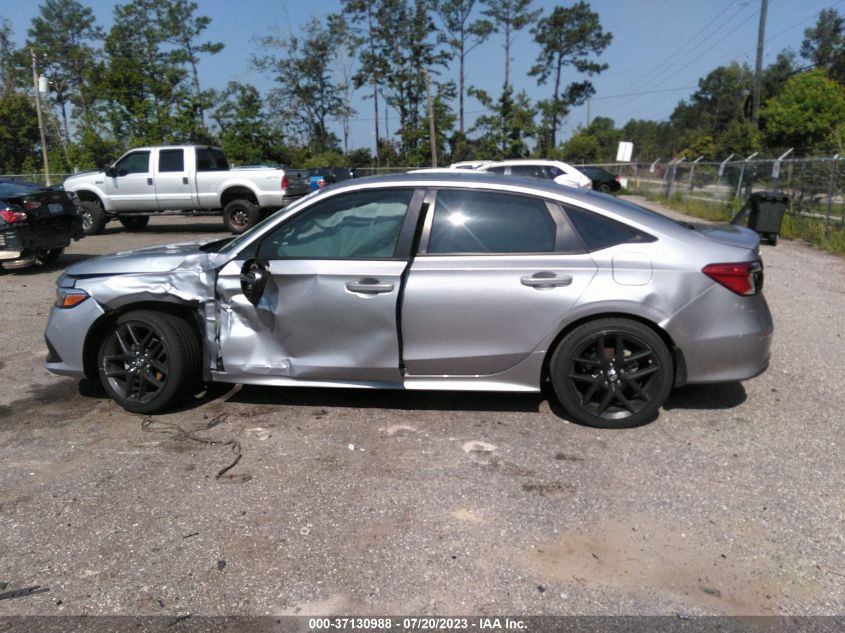 2022 HONDA CIVIC SEDAN SPORT - 2HGFE2F51NH603103