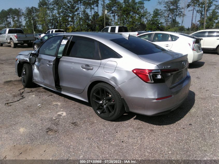 2022 HONDA CIVIC SEDAN SPORT - 2HGFE2F51NH603103