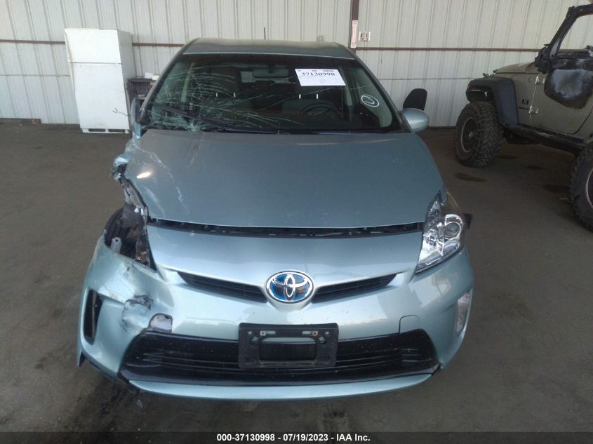 2013 TOYOTA PRIUS - JTDKN3DU3D5672586