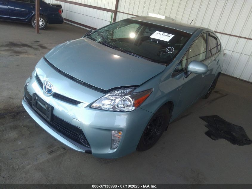 2013 TOYOTA PRIUS - JTDKN3DU3D5672586