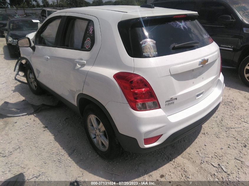 2019 CHEVROLET TRAX LS - 3GNCJKSB8KL247381