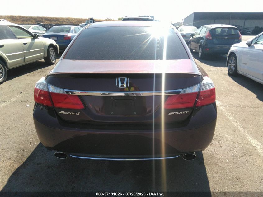2015 HONDA ACCORD SEDAN SPORT - 1HGCR2F53FA204779