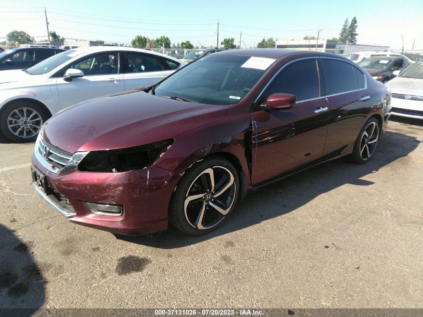 2015 HONDA ACCORD SEDAN SPORT - 1HGCR2F53FA204779