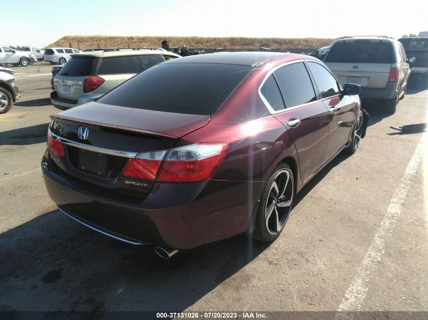 2015 HONDA ACCORD SEDAN SPORT - 1HGCR2F53FA204779