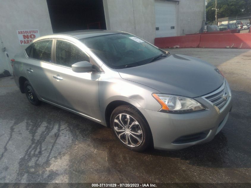 2014 NISSAN SENTRA S - 3N1AB7AP0EL614739