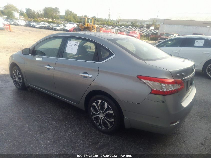 2014 NISSAN SENTRA S - 3N1AB7AP0EL614739