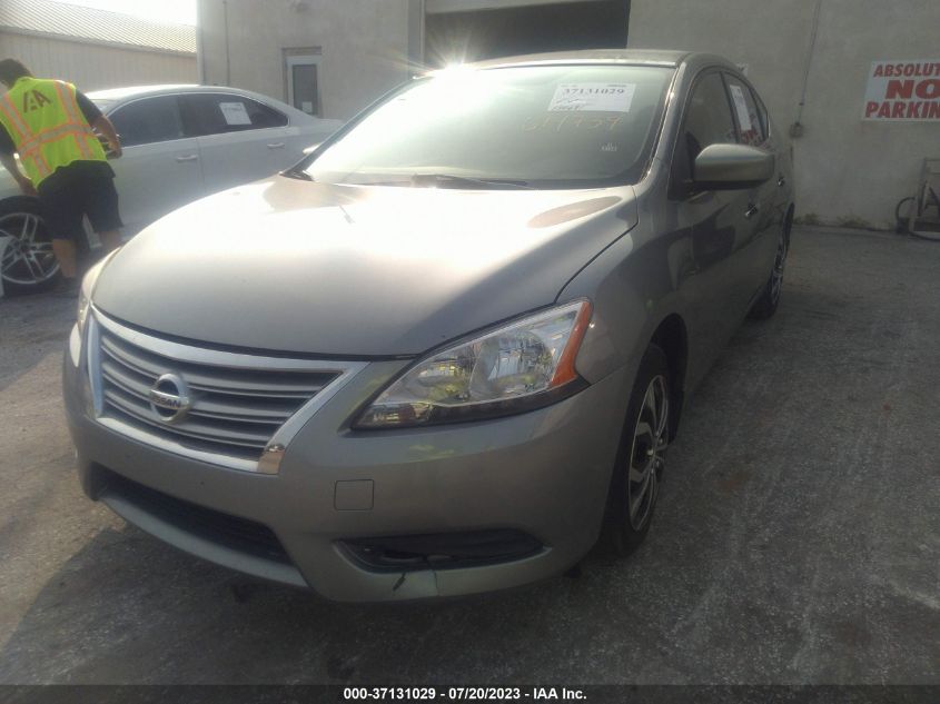 2014 NISSAN SENTRA S - 3N1AB7AP0EL614739