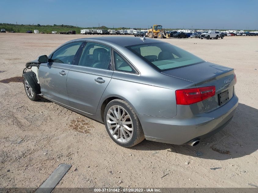 2013 AUDI A6 2.0T PREMIUM PLUS - WAUDFAFC4DN075202