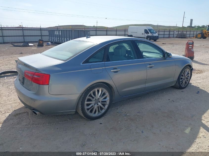 2013 AUDI A6 2.0T PREMIUM PLUS - WAUDFAFC4DN075202