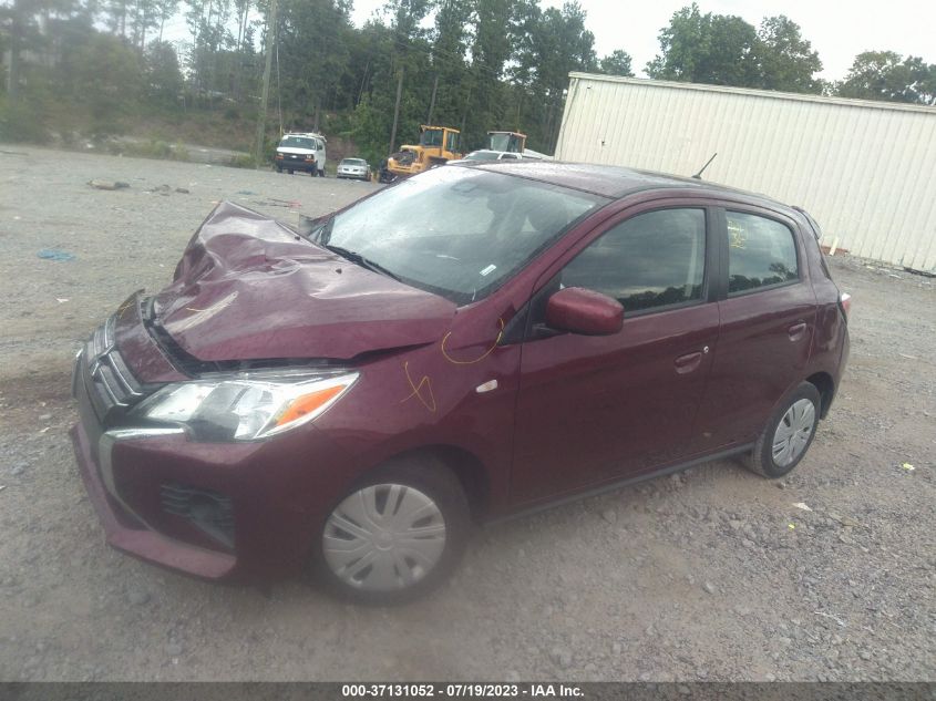 2021 MITSUBISHI MIRAGE LE - ML32AUHJ1MH013604