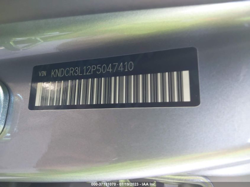 2023 KIA NIRO EV WIND KNDCR3L12P5047410