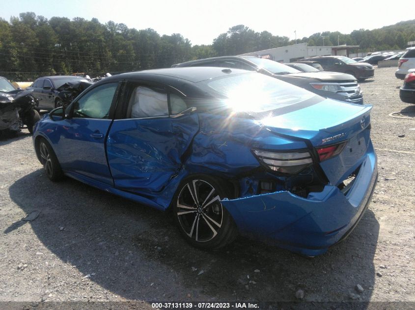 2022 NISSAN SENTRA SR - 3N1AB8DV6NY307255