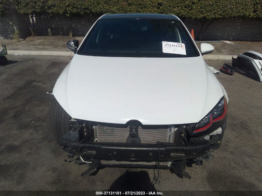 2019 VOLKSWAGEN GOLF GTI S/SE/AUTOBAHN - 3VW6T7AU2KM023465