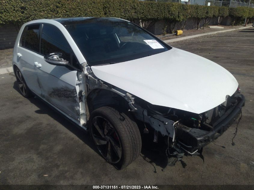 2019 VOLKSWAGEN GOLF GTI S/SE/AUTOBAHN - 3VW6T7AU2KM023465